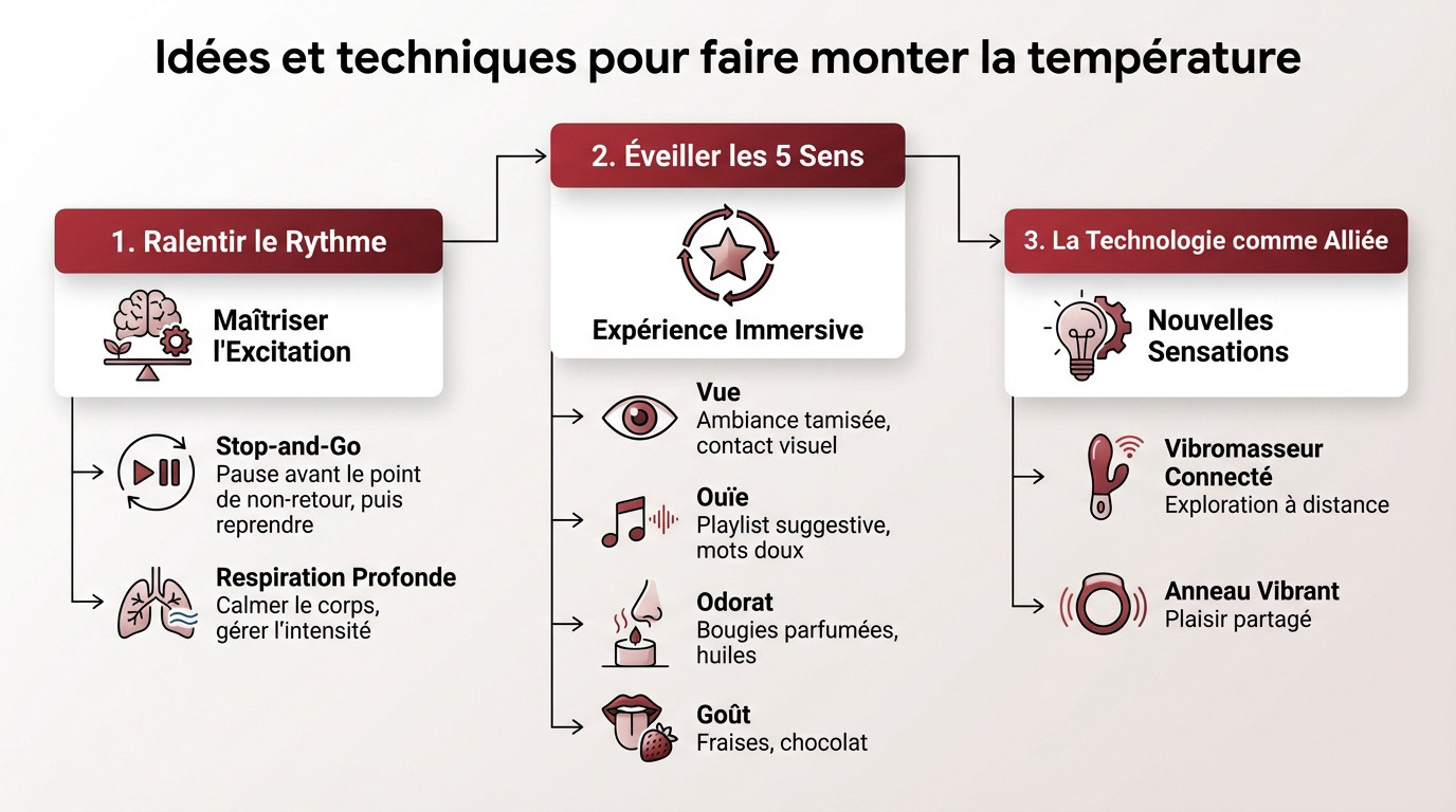 Idées et techniques pour faire monter la température