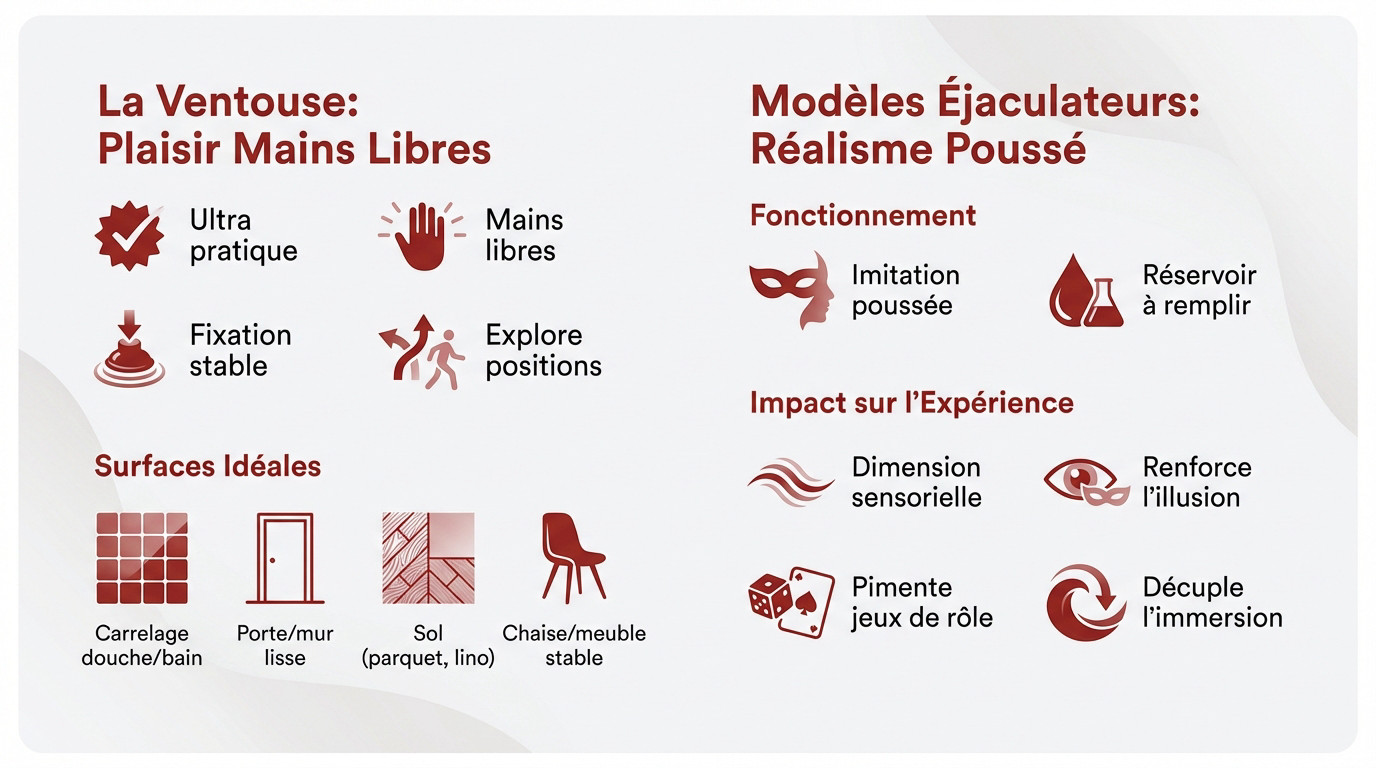 Les fonctionnalités du gode réaliste qui pimentent l'expérience