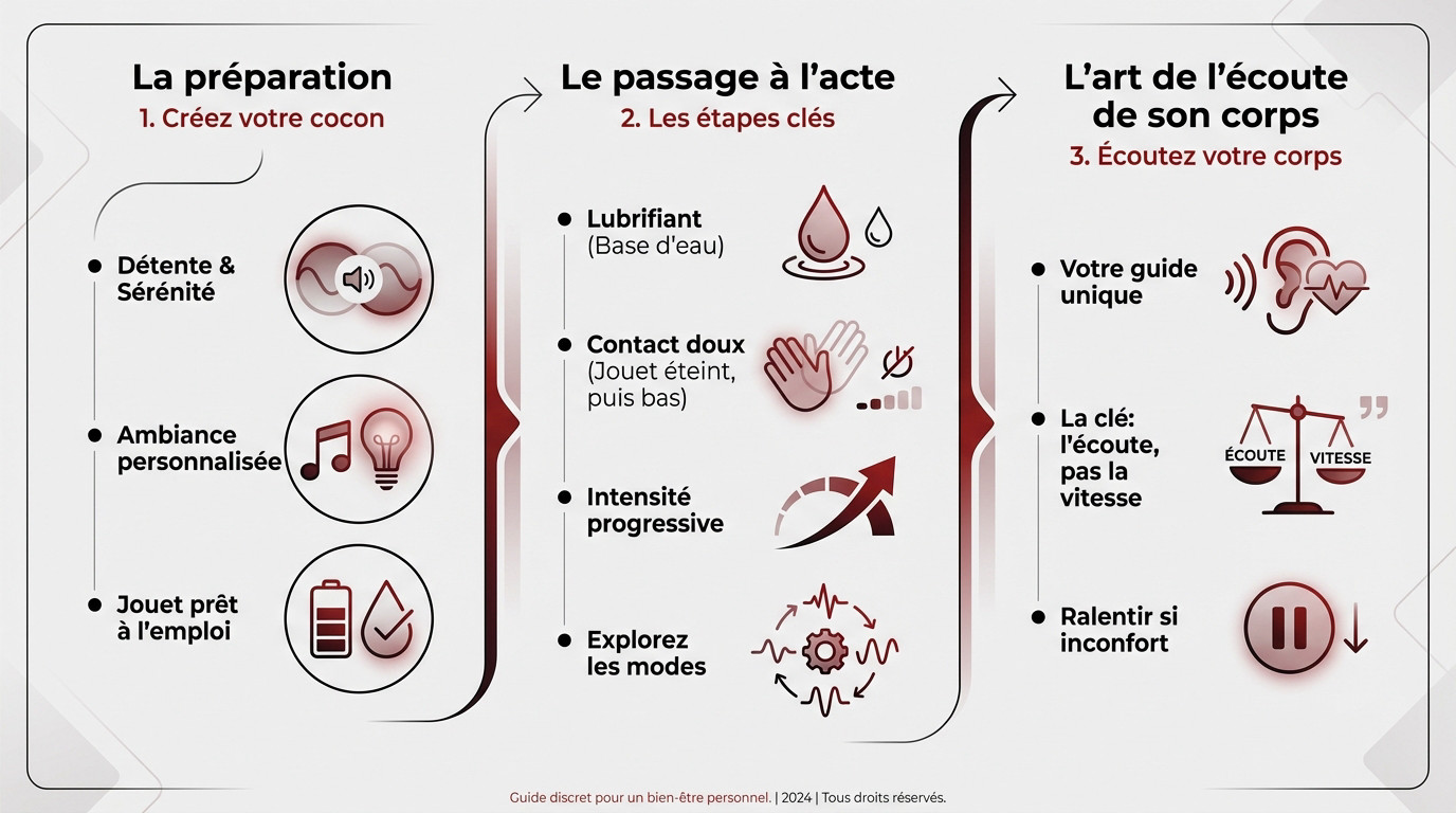 Comment utiliser un vibromasseur clitoridien