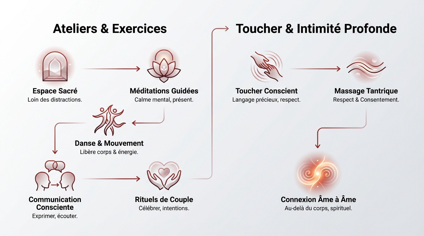 atelier et exercices de tantra pour couple