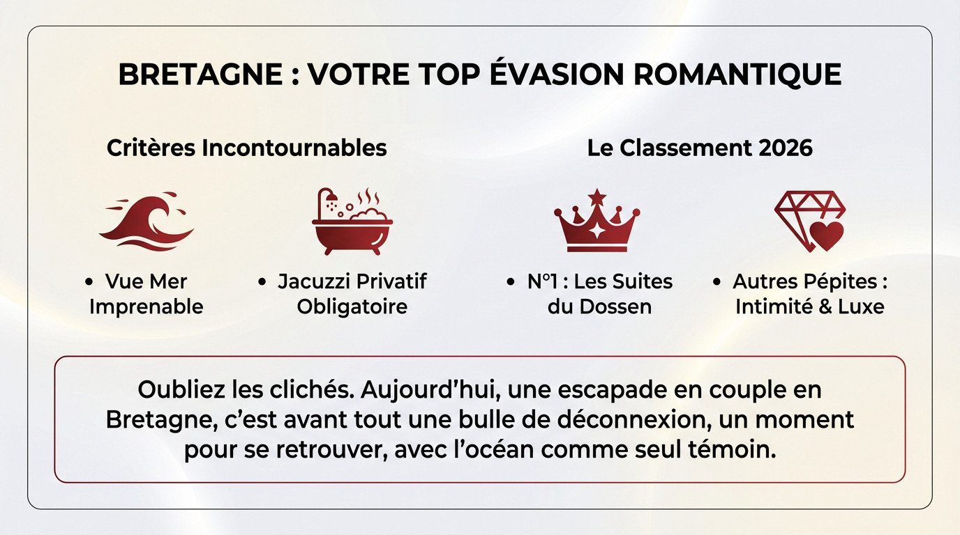 Love room en Bretagne: top évasion romantique