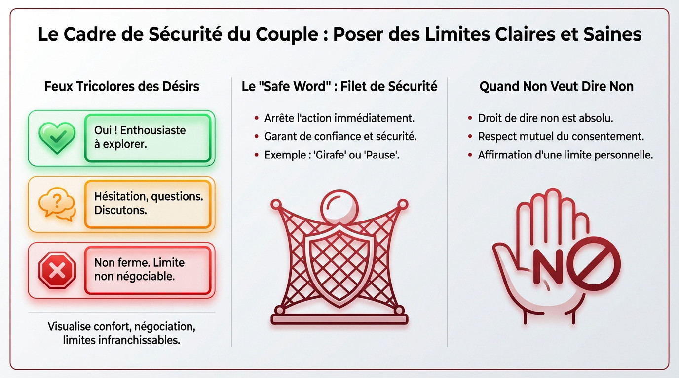 Poser des limites claires et saines : le cadre de sécurité du couple