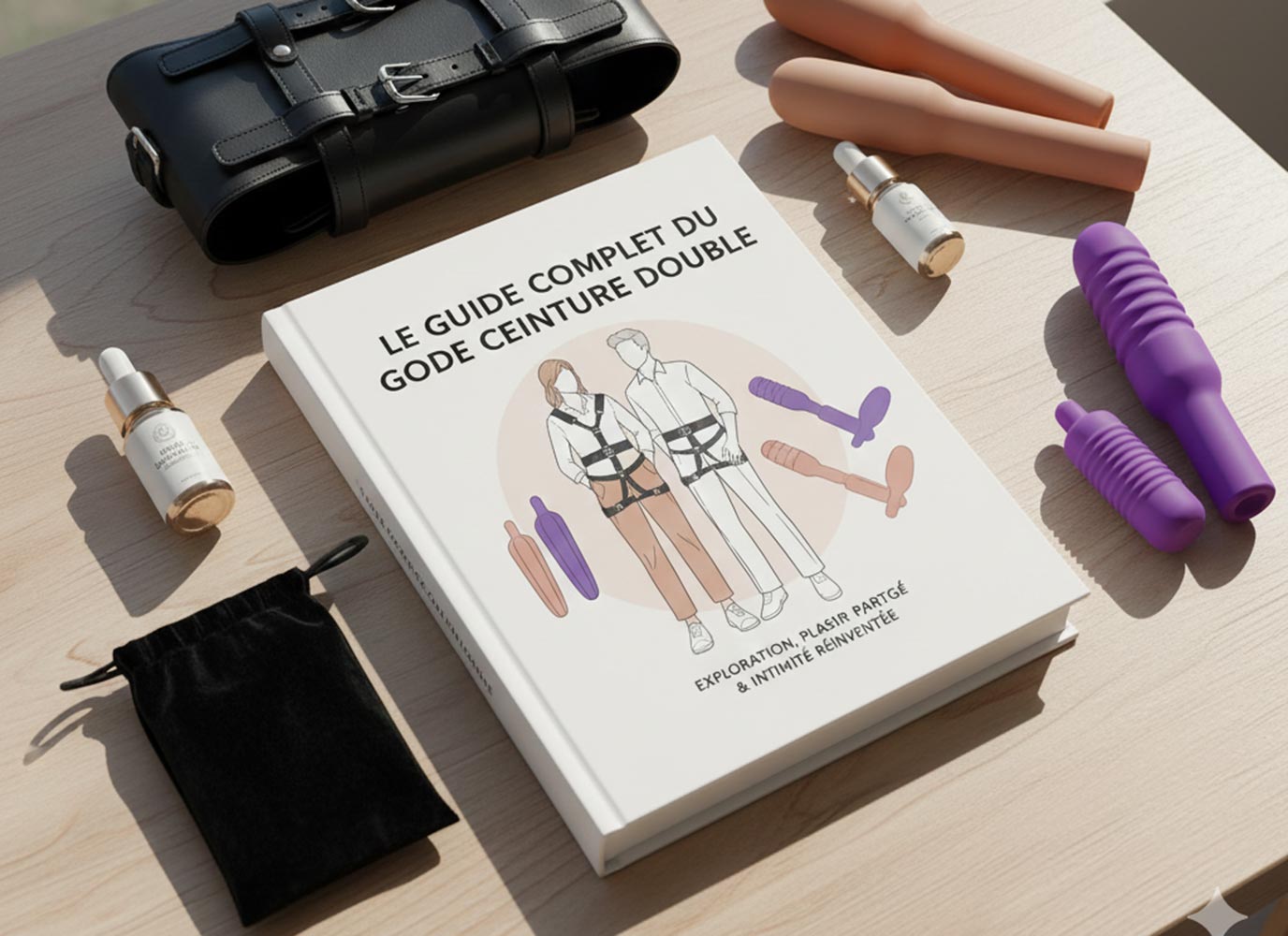 choisir gode ceinture double guide