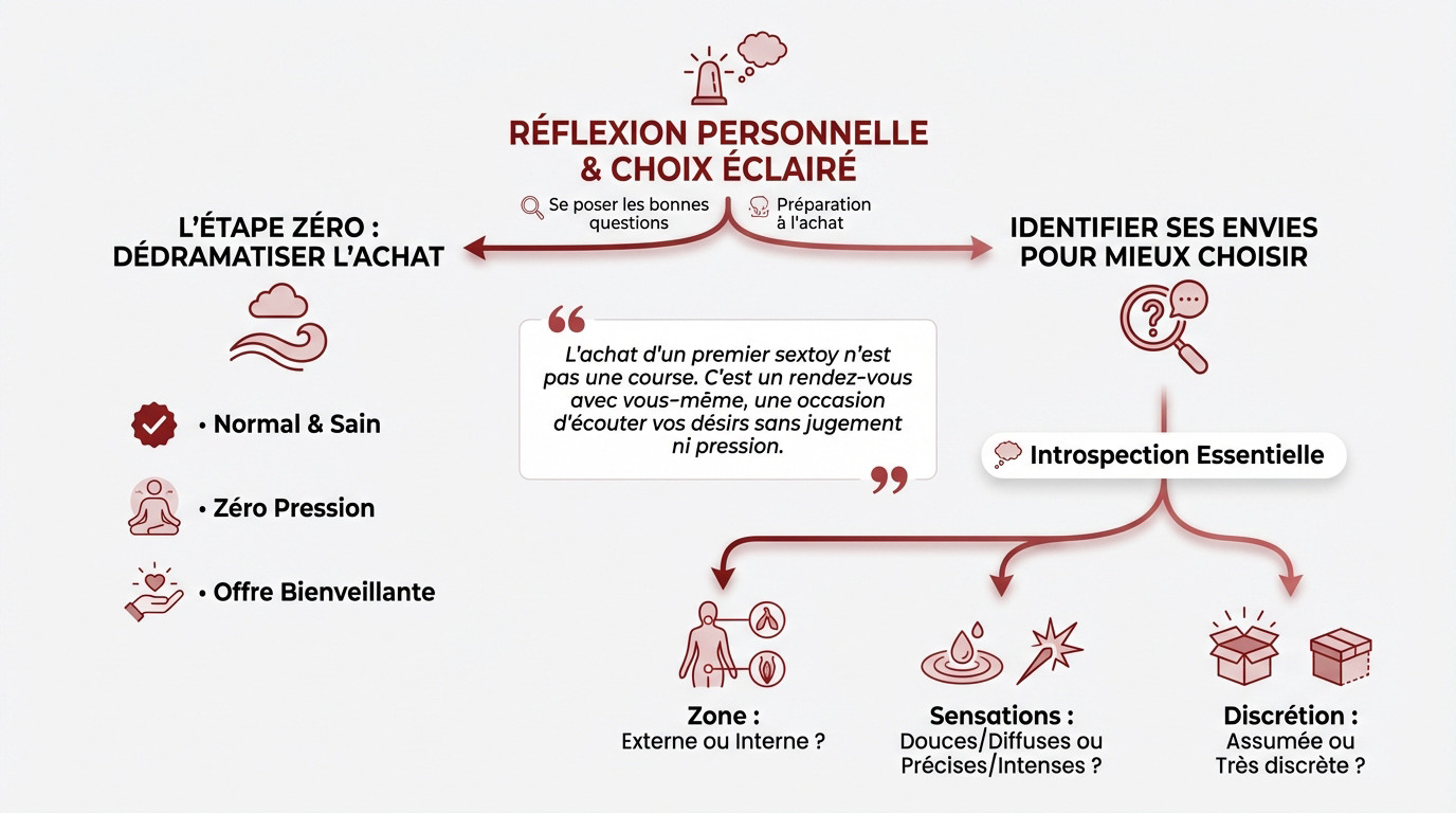 Bien réfléchir à son premier sextoy