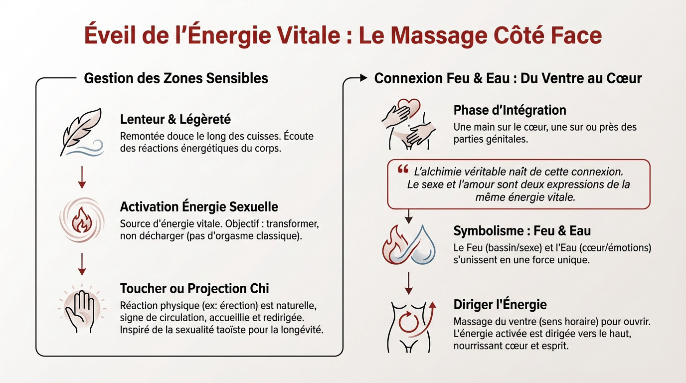 Déroulé du massage tao tantra