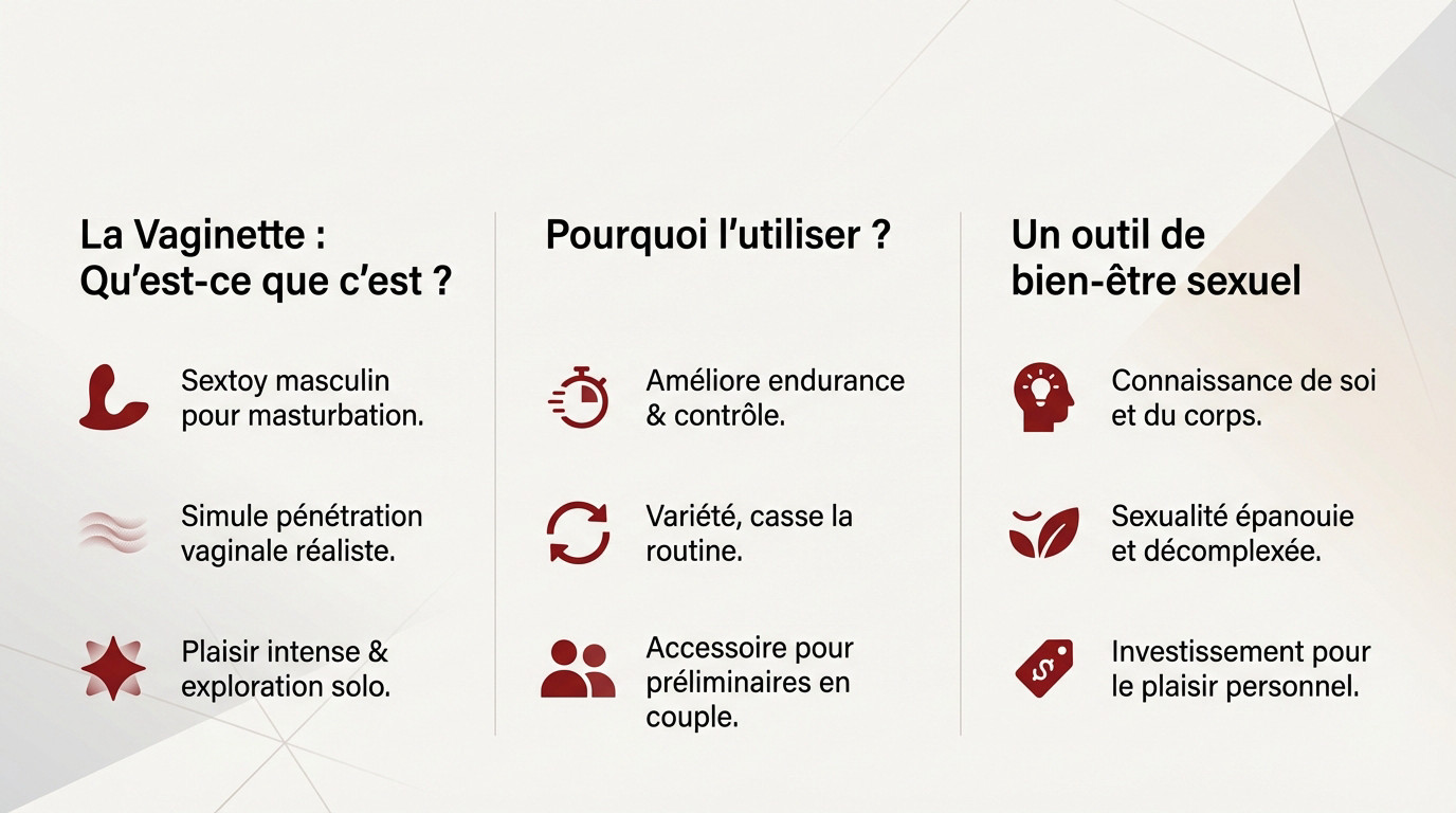 Vaginette réaliste en silicone pour masturbation masculine