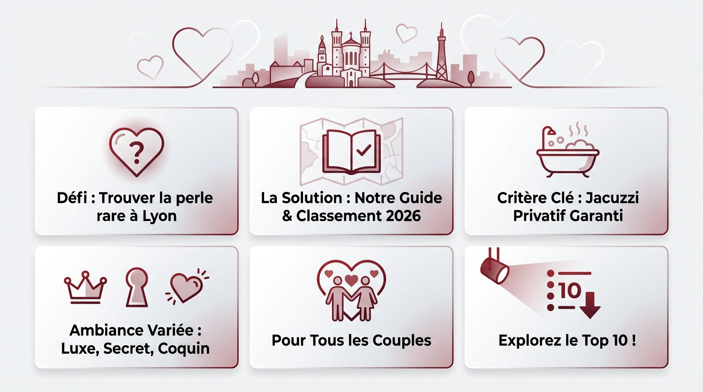 top des love rooms à Lyon