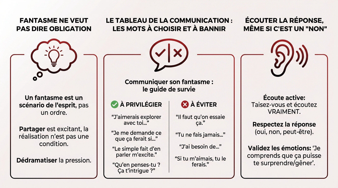 Exprimer ses fantasmes et désirs sans imposer