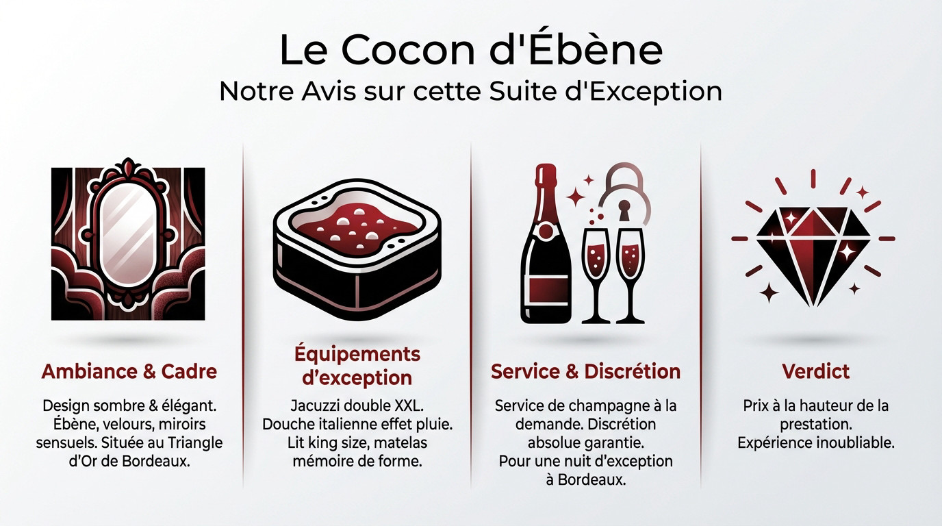 Meilleure love room Bordeaux: le Cocon d'Ébène