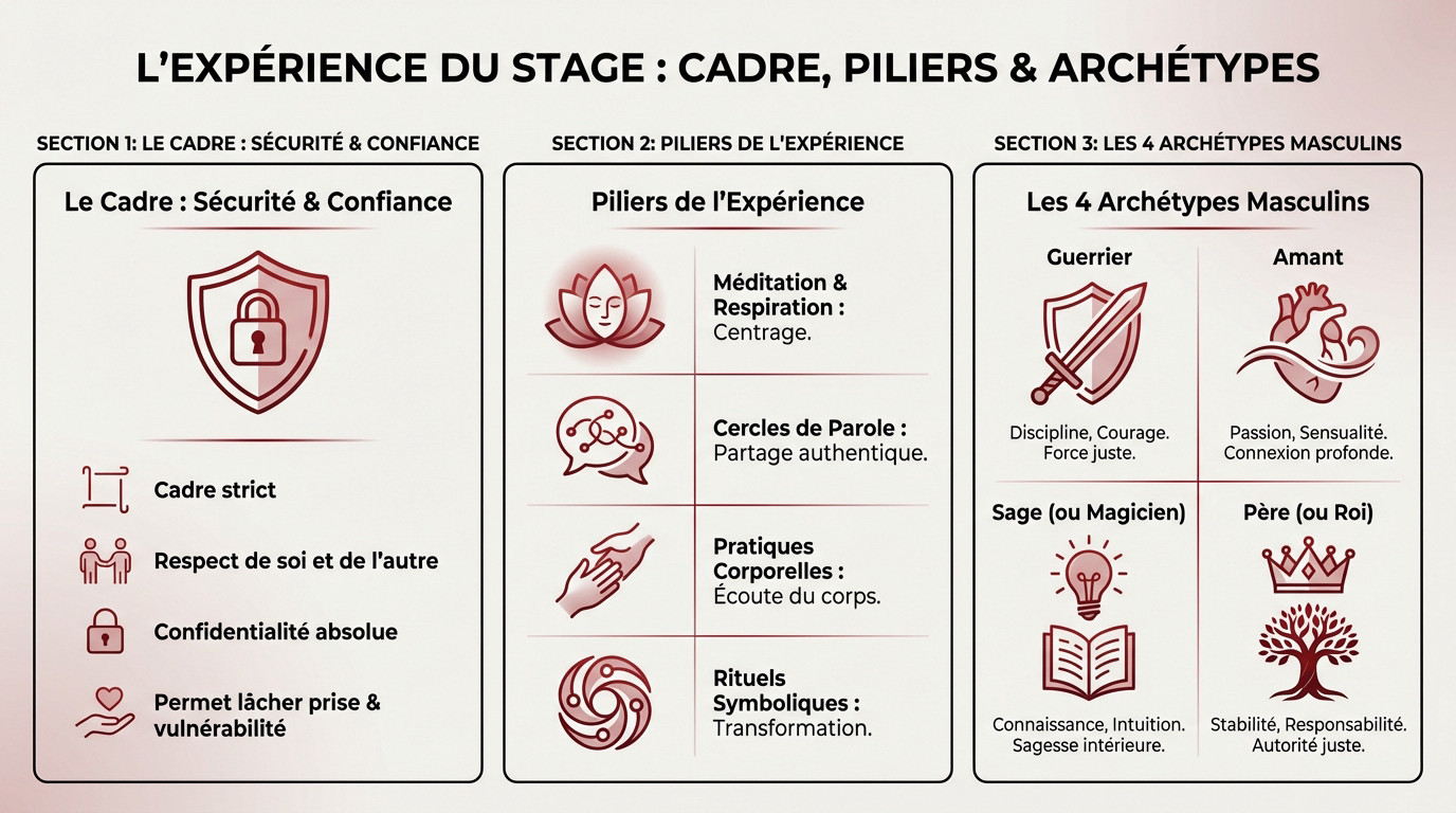 déroulement d'un stage tantra homme