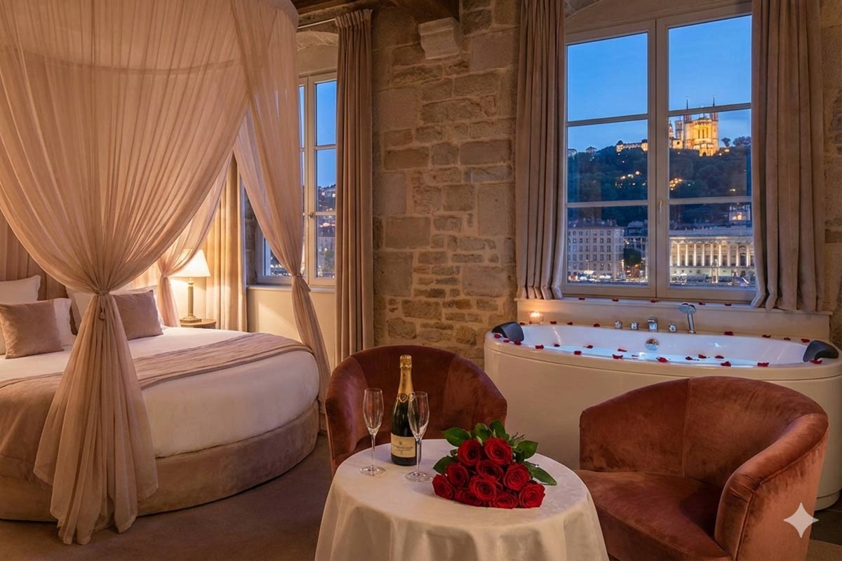Love Room Lyon : Top 10 des suites avec Jacuzzi et Spa privatif (Guide 2026)