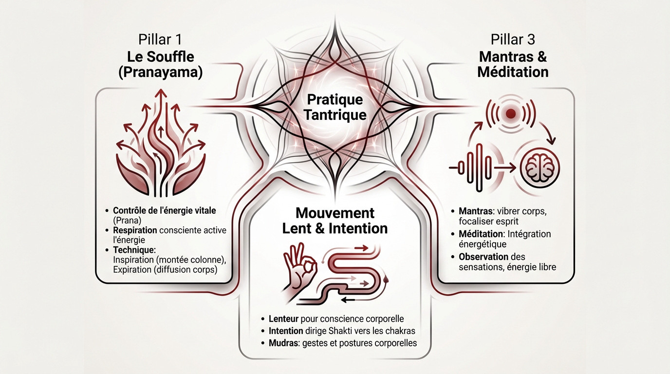 les piliers du yoga tantrique