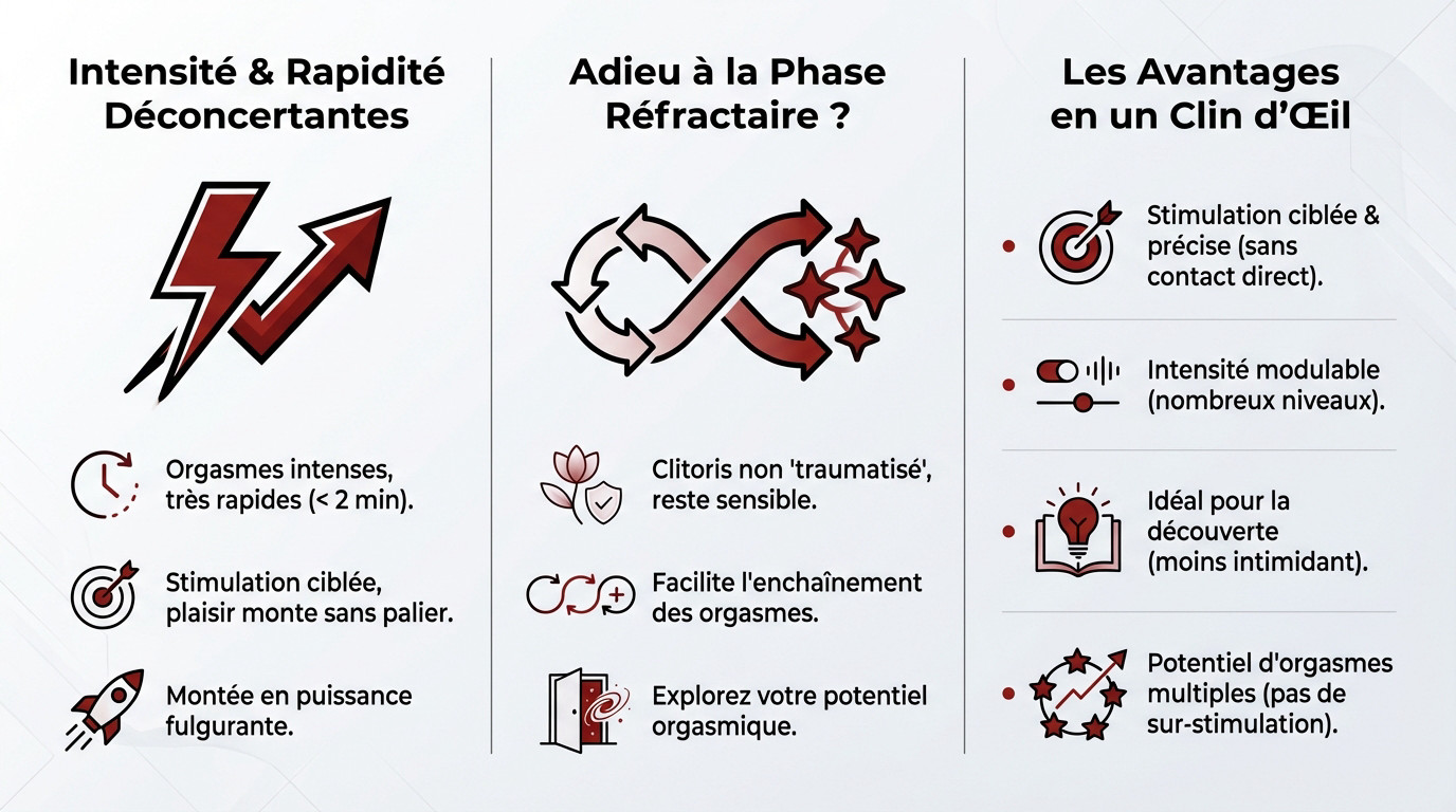 Les bienfaits orgasmiques du stimulateur clitoridien
