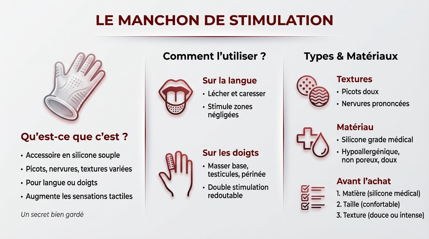 Accessoire pour fellation n°2: le manchon de stimulation